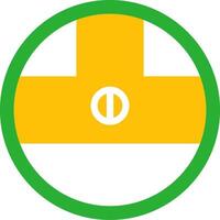 Line Two Colour vector