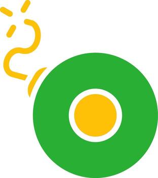 Line Two Colour vector
