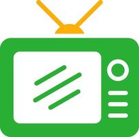 Line Two Colour vector