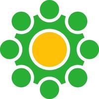 Line Two Colour vector