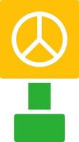 Line Two Colour vector