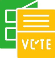 Line Two Colour vector