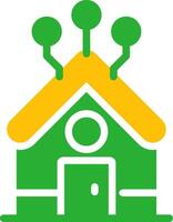 Line Two Colour vector