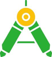 Line Two Colour vector