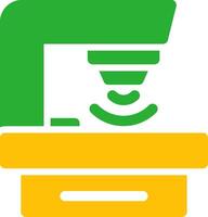 Line Two Colour vector