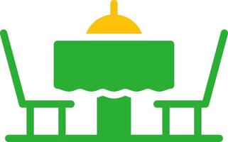 Line Two Colour vector
