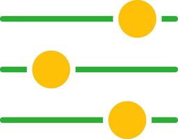 Line Two Colour vector