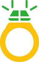 Line Two Colour vector