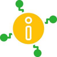Line Two Colour vector