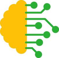 Line Two Colour vector