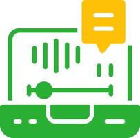 Line Two Colour vector
