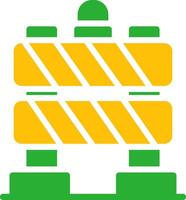 Line Two Colour vector