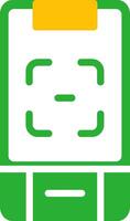 Line Two Colour vector