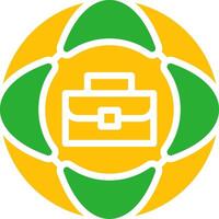 Line Two Colour vector