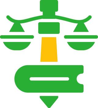 Line Two Colour vector