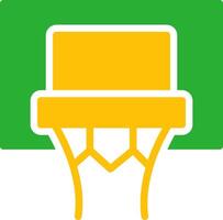 Line Two Colour vector
