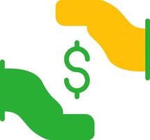 Line Two Colour vector