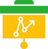 Line Two Colour vector