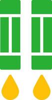 Line Two Colour vector