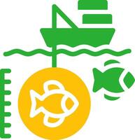Line Two Colour vector