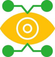 Line Two Colour vector