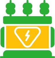 Line Two Colour vector