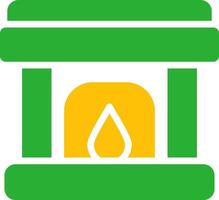 Line Two Colour vector