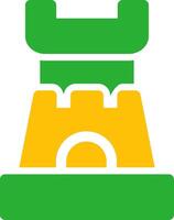 Line Two Colour vector