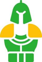 Line Two Colour vector