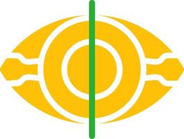 Line Two Colour vector
