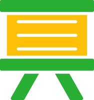 Line Two Colour vector