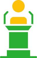 Line Two Colour vector