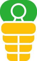 Line Two Colour vector