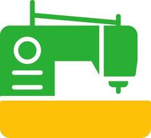 Line Two Colour vector