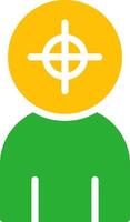 Line Two Colour vector