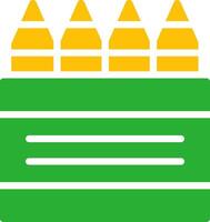 Line Two Colour vector
