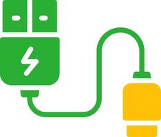 Line Two Colour vector