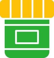 Line Two Colour vector