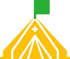 Line Two Colour vector