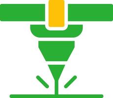 Line Two Colour vector