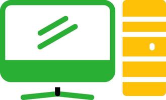 Line Two Colour vector