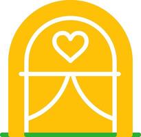 Line Two Colour vector
