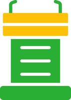 Line Two Colour vector