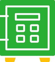 Line Two Colour vector