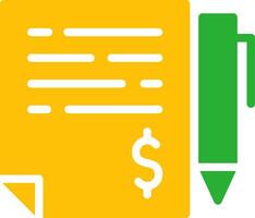 Line Two Colour vector