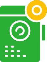 Line Two Colour vector