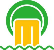 Line Two Colour vector