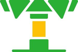 Line Two Colour vector