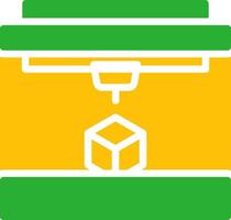 Line Two Colour vector