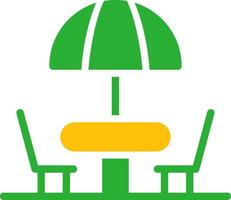 Line Two Colour vector